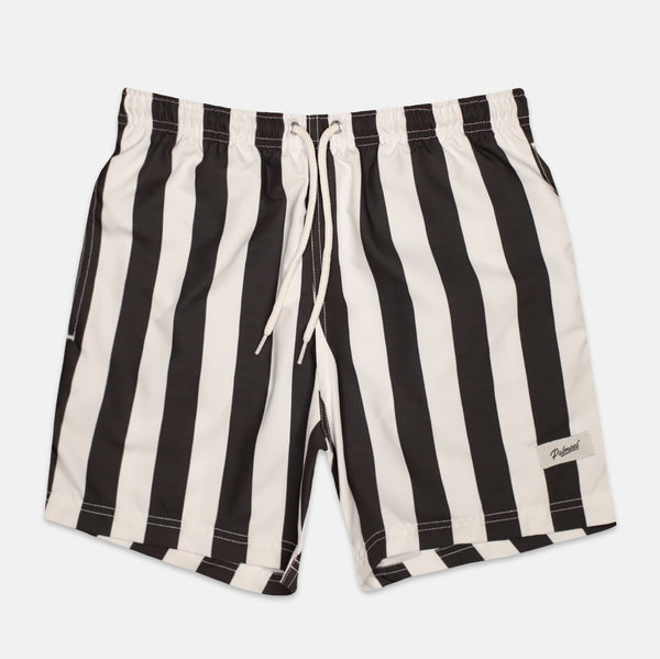Palmees Swim Short Black Stripes