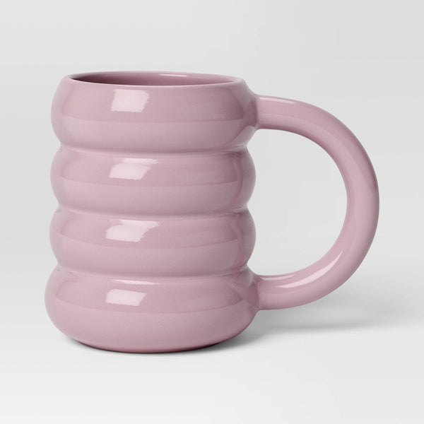 Taza Gres Lila