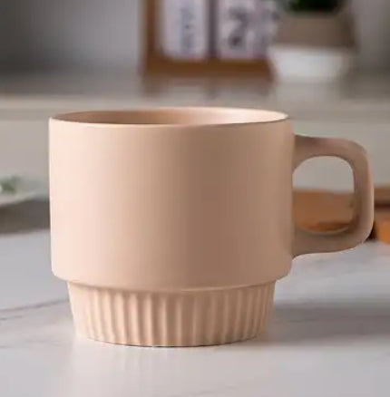 Taza Cerámica Rosa