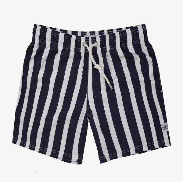 Azul Siete Traje de Baño Stripes Caballero