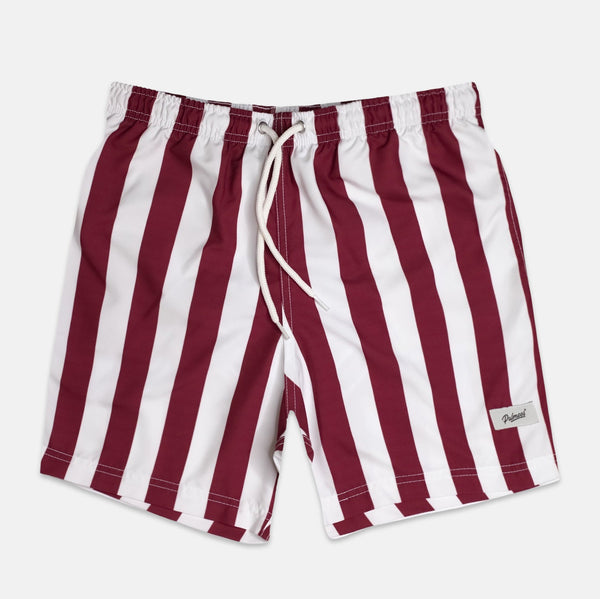 Palmees Swim Short Red Stripes